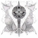 Ankh Symbol tattoo design idea