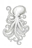 octopus tattoo design idea