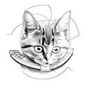 Cat, Computer, Software, Hacker, Programming, Code tattoo design idea