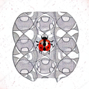 Ladybug tattoo design idea