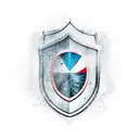 Shield tattoo design idea