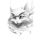 Cherry tattoo design idea