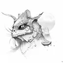 Cherry tattoo design idea