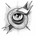 All Seeing Eye tattoo design idea