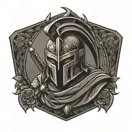 spartan tattoo design idea