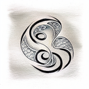 Wabi Sabi and The Enso tattoo design idea