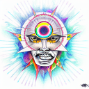 Third Eye tattoo design idea