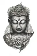 buddha tattoo design idea