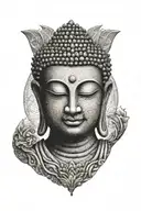 buddha tattoo design idea
