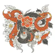 asian tattoo design idea