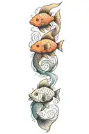 fish tattoo design idea