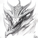 Draco from Dragonheart tattoo design idea