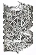 bracelet tattoo design idea