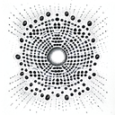  Dot pattern sacred geometry tattoo design idea