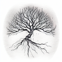 Tree tattoo design idea