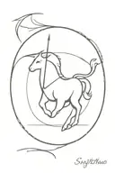 sagittarius tattoo design idea
