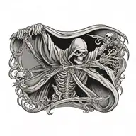 grim-reaper tattoo design idea