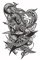 sagittarius tattoo design idea