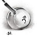 8 Ball tattoo design idea