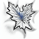 Maple Leaf tattoo design idea