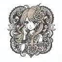 henna tattoo design idea