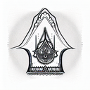 Hamsa Symbol tattoo design idea
