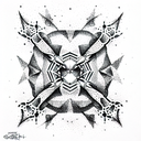 Crampus tattoo design idea