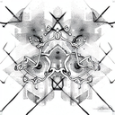 Crampus tattoo design idea