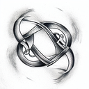 Infinity Symbol tattoo design idea