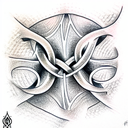 Infinity Symbol tattoo design idea