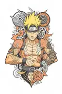 Naruto tattoo design idea