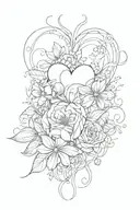 love tattoo design idea