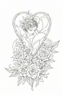 love tattoo design idea