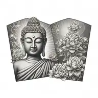 buddha tattoo design idea