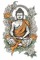 buddha tattoo design idea
