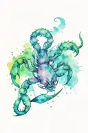 scorpio tattoo design idea