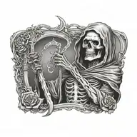 grim-reaper tattoo design idea