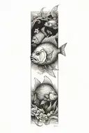 fish tattoo design idea