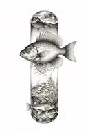 fish tattoo design idea
