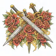 sword tattoo design idea