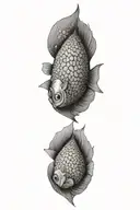 fish tattoo design idea