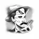 Doc Holliday tattoo design idea