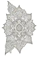 henna tattoo design idea