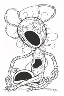 cancer tattoo design idea