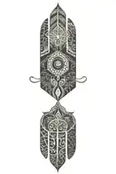 henna tattoo design idea