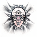 Third Eye tattoo design idea
