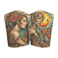 christian tattoo design idea