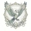 phoenix tattoo design idea