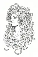medusa tattoo design idea