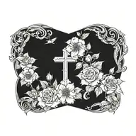 christian tattoo design idea